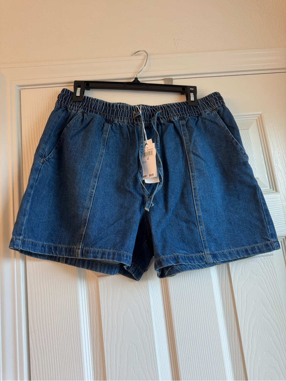 Workshop Republic Clothing Women's Denim Shorts - Blue